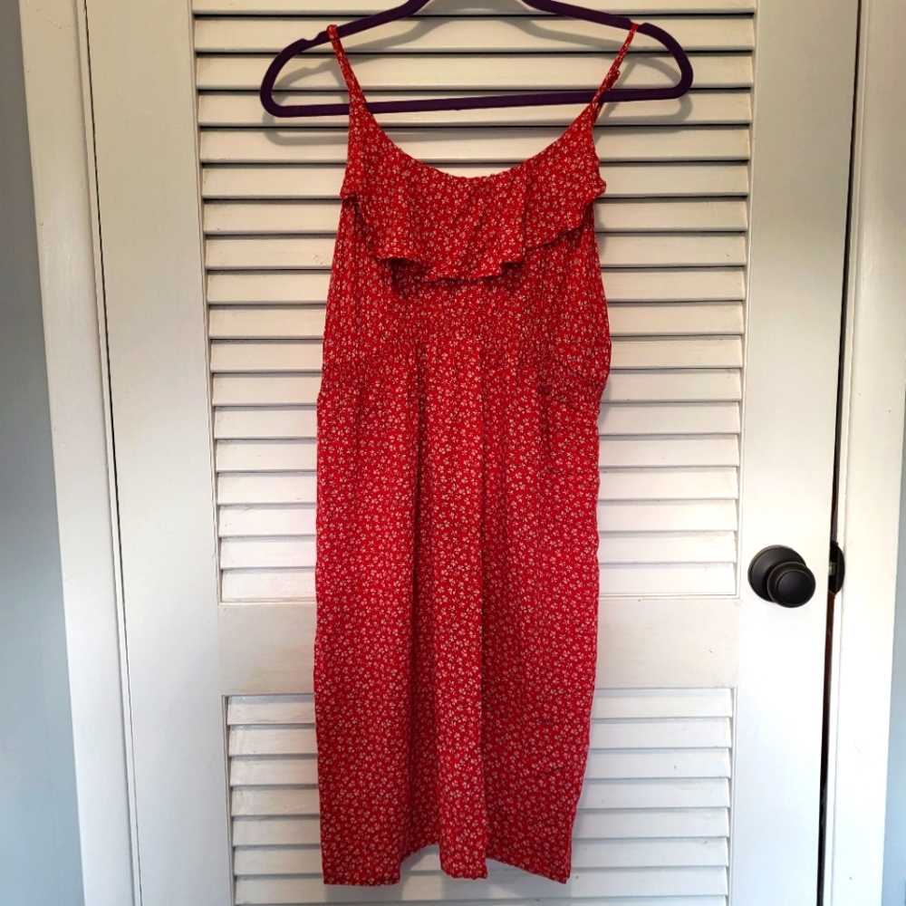 Maternity Dress by Oh Baby by Motherhood Large Red